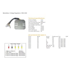 Regulátor dobíjení GZ Suzuki GS 850 G 1984 - 1986