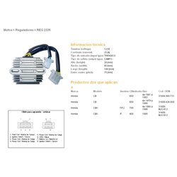 Regulátor dobíjení GZ Honda CBR 1000 F 1987 - 1988