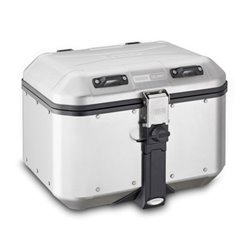 Kufr GIVI Dolomiti horní celohliníkový stříbrný (Monokey horní), objem 46 ltr. DLM 46A