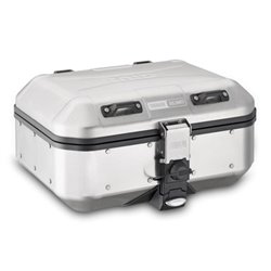 Kufor GIVI Dolomiti horný celohliníkový strieborný (Monokey horný), objem 30 ltr. DLM 30A