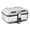 Kufor GIVI Dolomiti horný celohliníkový strieborný (Monokey horný), objem 30 ltr. DLM 30A