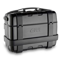 TRK 33B kufr GIVI Trekker černý s černým hliníkovým víkem (Monokey), objem 33 ltr.