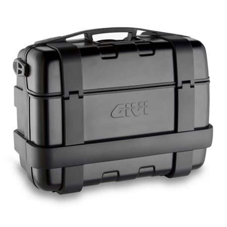 TRK 33B kufr GIVI Trekker černý s černým hliníkovým víkem (Monokey), objem 33 ltr.
