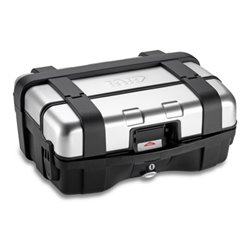 TRK 33N kufor GIVI Trekker čierny s hliníkovým vekom (Monokey), objem 33 ltr.