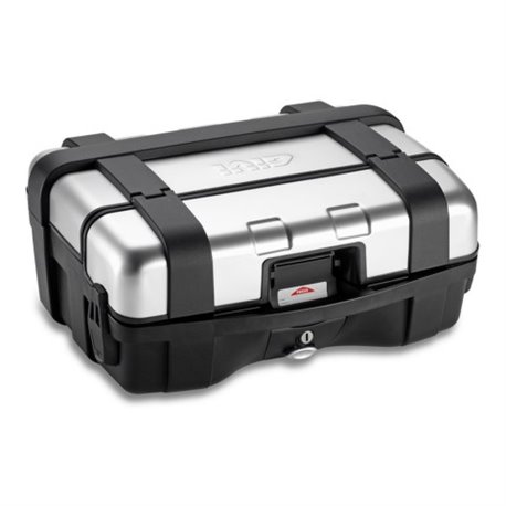 TRK 33N kufr GIVI Trekker černý s hliníkovým víkem (Monokey), objem 33 ltr.