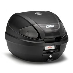 E 300NT2 TECH kufr GIVI černý, čiré odrazky, nové zavírání (Monolock s plotnou), objem 30 ltr.