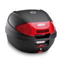 E 300N2 kufr GIVI černý s novým otevíráním tlačítkem (Monolock s vlastní plotnou), objem 30 ltr.