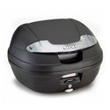 E 340NT TECH Vision kufr GIVI černý s čirými odrazkami (Monolock s vlastní plotnou), objem 34 ltr.