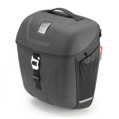 MT 501S boční brašna thermoform GIVI, černá, rozšiřitelná, objem 18 l., (řada METRO-T)