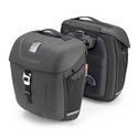MT 501 boční brašny thermoform GIVI, černé, rozšiřitelné, objem 2x18 l., (řada METRO-T)