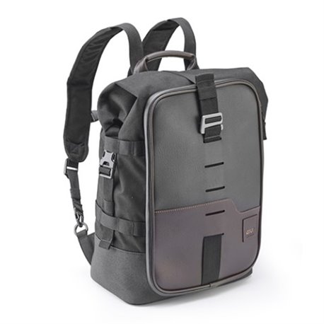 CRM 101 městský batoh GIVI, hnědočerný, retro design, 18 l. (řada CORIUM)
