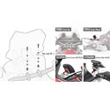 GIVI 01SKIT montážní sada pro držák navigace Triumph Tiger Sport 1050 2013 - 2019