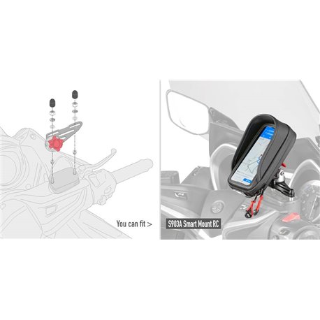 GIVI 01VKIT montážní sada pro držák telefonu / navigace Yamaha Ténéré 700 2019 - 