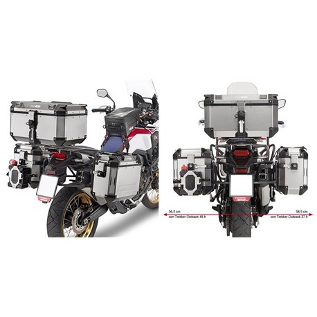 GIVI PL1144CAM montážní sada ( nosič ) bočních kufrů Honda CRF 1000 L Africa Twin 2016 - 2017