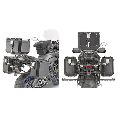 GIVI PL2139CAM montážní sada ( nosič ) bočních kufrů Yamaha Tracer 900 GT 2018 - 2019