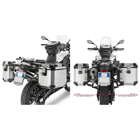 GIVI PL5103CAM montážná ( nosič ) bočních kufrů BMW F 650 GS 2008 - 2017