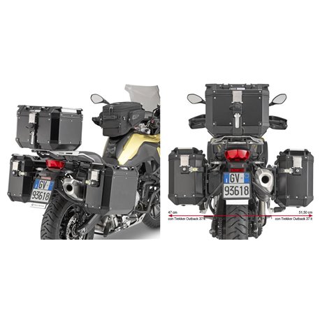 GIVI PLR5127CAM montážní sada ( nosič ) bočních kufrů BMW F 750 GS 2018 - 2019