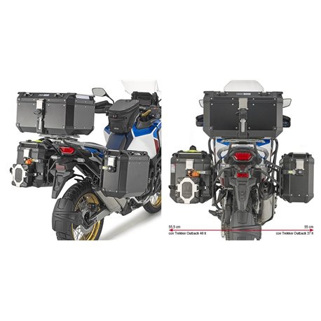 GIVI PLO1178CAM montážní sada ( nosič ) bočních kufrů Honda CRF 1000 L Africa Twin Adventure Sports 2020 - 