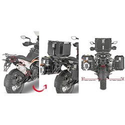 GIVI PLOR7710CAM montážní sada ( nosič ) bočních kufrů KTM Adventure 790 R 2019 - 