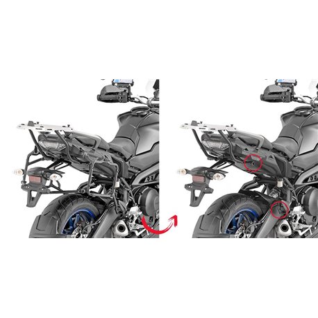 GIVI PLR2139 montážní sada ( nosič ) bočních kufrů Yamaha Tracer 900 GT 2018 - 2019