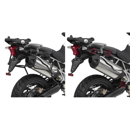 GIVI PLR6409 montážní sada ( nosič ) bočních kufrů Triumph Tiger 800 XC 2011 - 2017