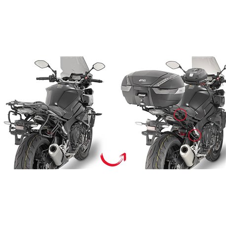 GIVI PLXR2129 montážní sada ( nosič ) bočních kufrů Yamaha MT-10 2016 - 2019