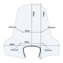 GIVI 107A plexi Piaggio Liberty 150 2016 - 2019