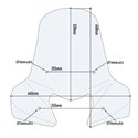 GIVI 308A plexi Yamaha D Elight 125 2017 - 2019