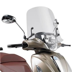 GIVI 357A plexi Piaggio Beverly 125ie 2010 - 2019