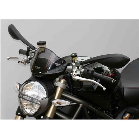 Moto plexi MRA Ducati MONSTER 696 - Originál černé