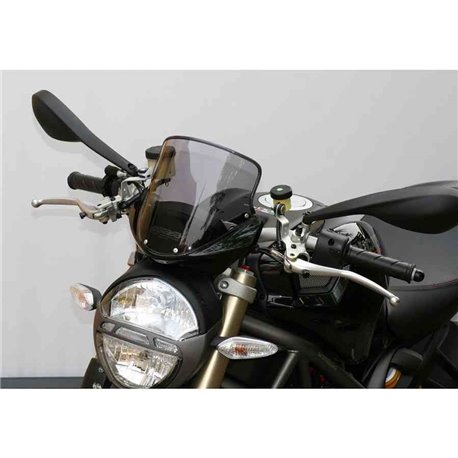 Moto plexi MRA Ducati MONSTER 696 - Turistické čiré