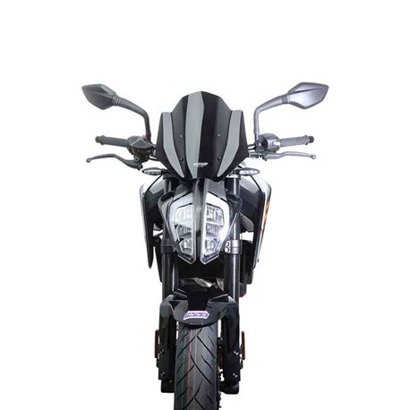 Moto plexi MRA KTM DUKE 790 2018 - Racing čiré