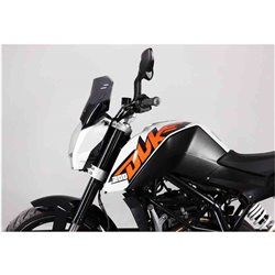 Moto plexi MRA KTM DUKE 125 - 2016 Spoiler černé