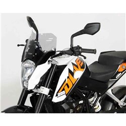 Moto plexi MRA KTM DUKE 200 - 2016 Spoiler čiré