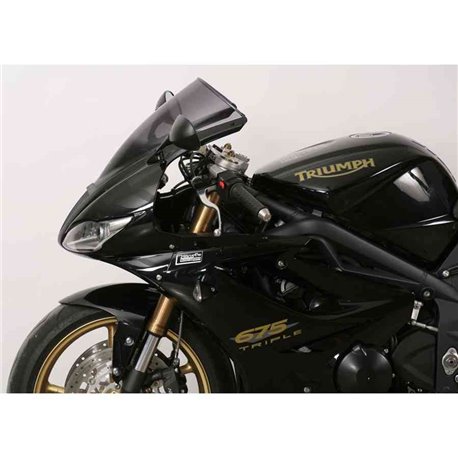 Moto plexi MRA Triumph DAYTONA 675 2009 - 2012 Racing kouřové