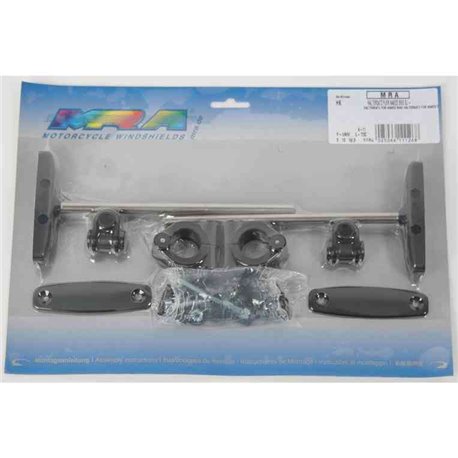 MRA plexi UNI montážní sada HK 22 + 25,4mm